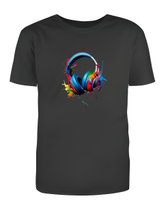 Music Player Half Sleeves T-Shirt